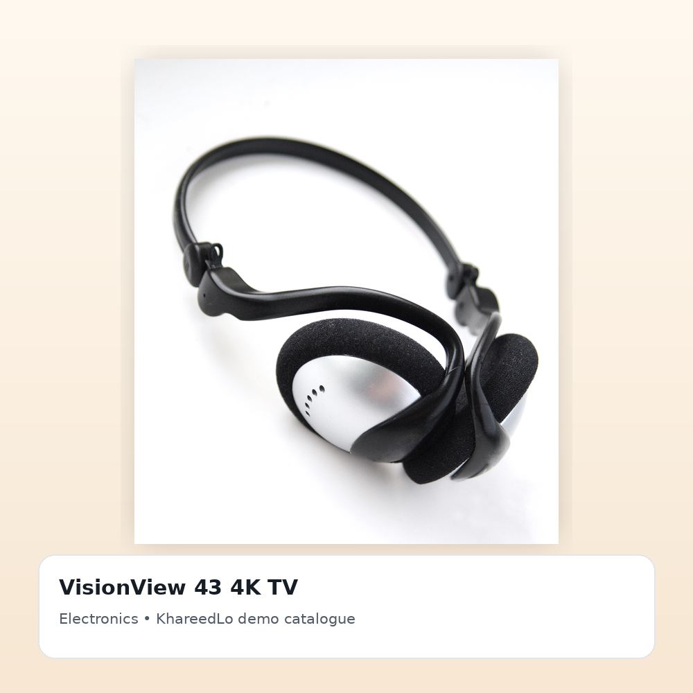 VisionView 43 4K TV