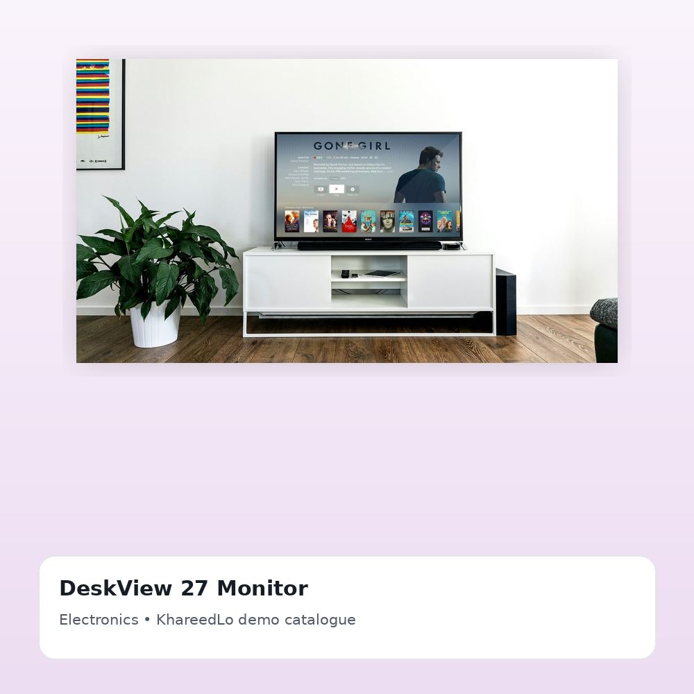 DeskView 27 Monitor