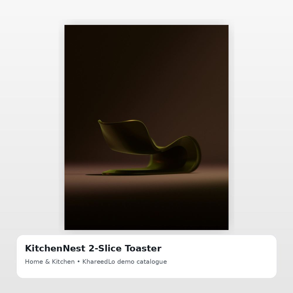 KitchenNest 2-Slice Toaster