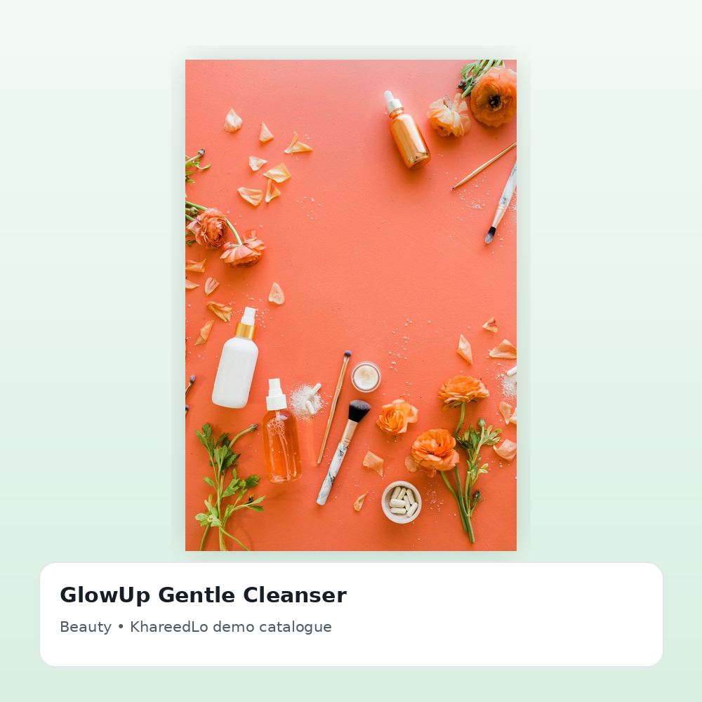 GlowUp Gentle Cleanser