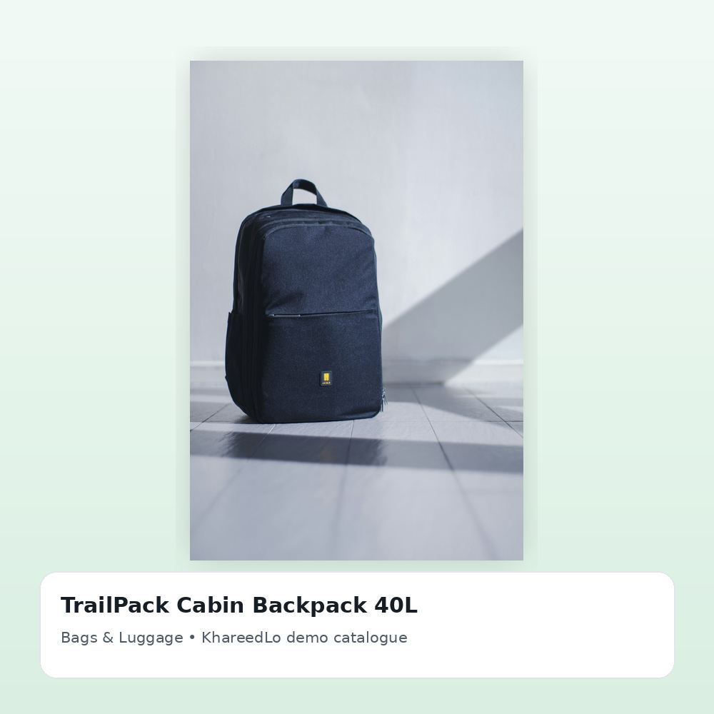 TrailPack Cabin Backpack 40L