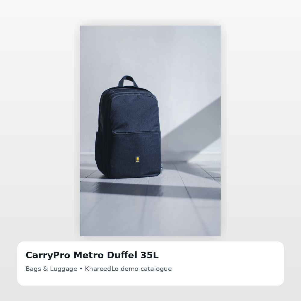 CarryPro Metro Duffel 35L