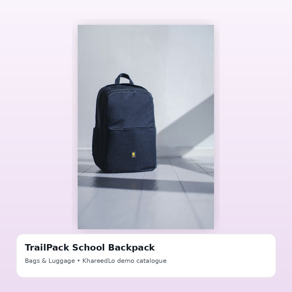 TrailPack School Backpack